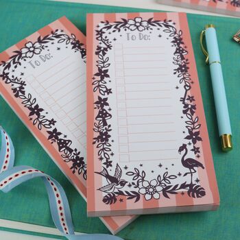 Whimsical To Do List Notepad, 5 of 6