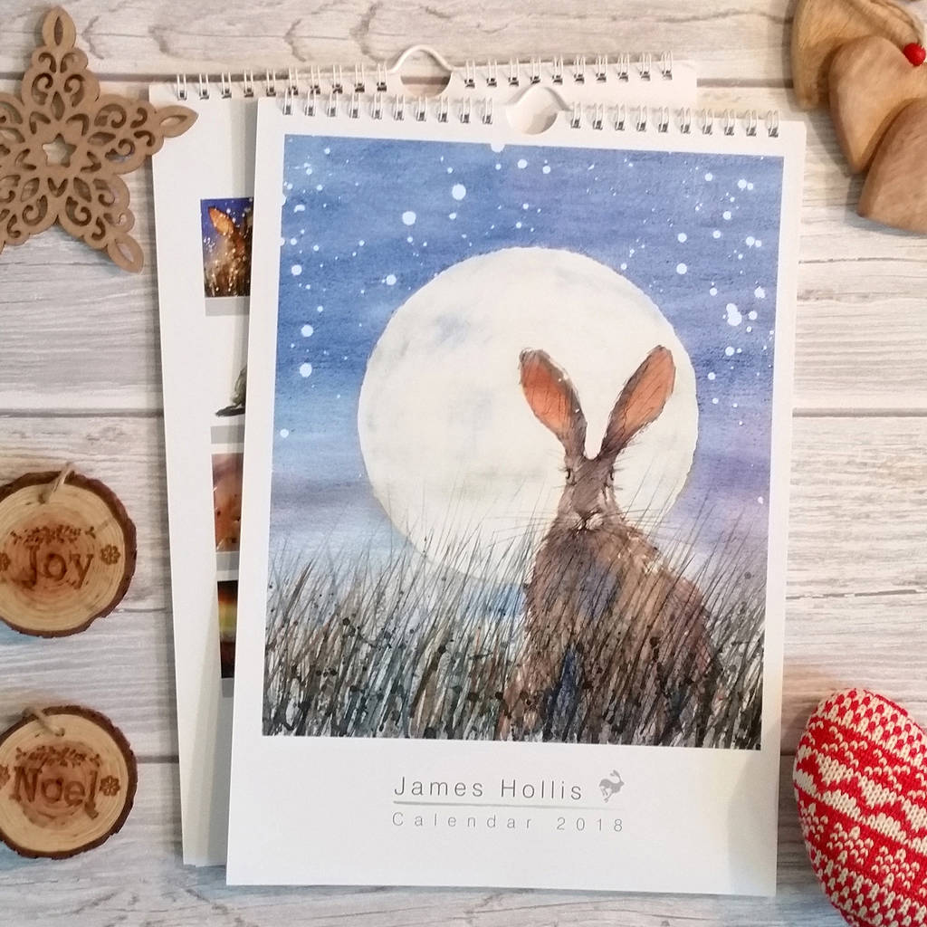 Hare And Rabbit Calendar 2019 By James Hollis Art