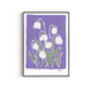 Snowdrops Hand Painted Art Print, thumbnail 5 of 6