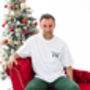 Family Christmas Green Contrast Embroidered Personalised Pyjamas Available In Ladies', Men's And Kid's, thumbnail 5 of 9