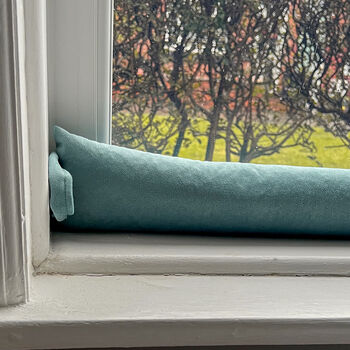 Custom Length Window Door Draught Excluder Soft Velvet, 4 of 12