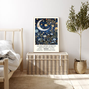 Natural History Moon Flower Art Print, 4 of 4