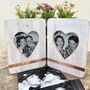 Personalised Double Heart Photo Frame, thumbnail 1 of 7