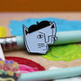 Pablo Picatso Cat Artist Pin, thumbnail 3 of 3