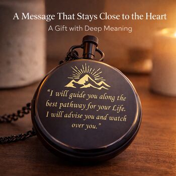 Personalised The Traflagar Pocket Watch Gift With Case For Birthday And Anniversary, 11 of 12