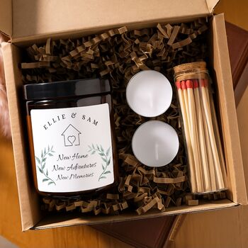 New Home Scented Candle Gift, First Home Housewarming Gift, 2 of 5