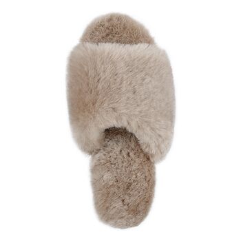 Beige Spa Sheepers Slippers, 7 of 11