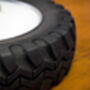 Off Road Wheel Candle Holder Car Gift | Refillable | Land Rover Gift | Candles For Men | Fresh Linen, thumbnail 4 of 4