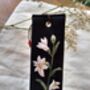 Hand Embroidered Lily Bookmark, thumbnail 2 of 7