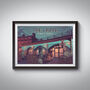 The Cross Nightclub London Travel Poster Art Print, thumbnail 1 of 8