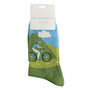 Mountain Bike Men's Bamboo Socks, thumbnail 4 of 7