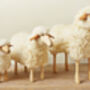 Lamb Wooden Sheep Stool, thumbnail 2 of 2