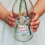 Personalised ‘Thanks A Bunch’ Bottle Vase, thumbnail 3 of 5