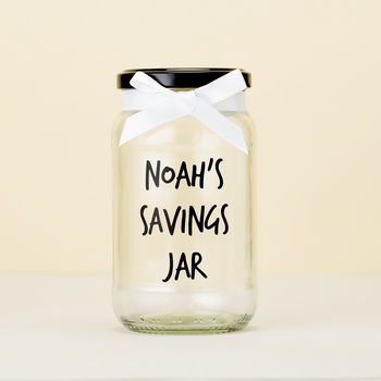 Personalised Savings Jar, 4 of 5