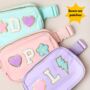 Kids Personalised Preppy Patch Bag, thumbnail 1 of 8