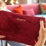 Personalised Velvet Sustainable Make Up Bag, thumbnail 1 of 12