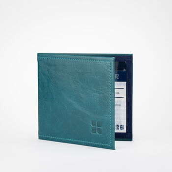 Blue Badge Permit Holder In Lake Green Italian Leather, 2 of 7