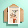 Martini Cocktail Greeting Card, thumbnail 3 of 3