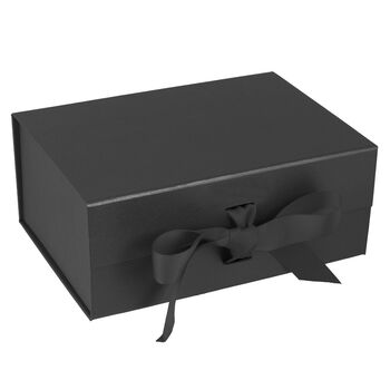 Personalised Luxury A5 Black Gift Box, 2 of 6