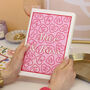 Personalised Love Heart Sweets Notebook For Couples, thumbnail 1 of 6