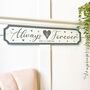 Personalised Always And Forever Street Sign, thumbnail 1 of 2