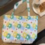 Summer Floral Thin Cotton Shoulder Bag For School, thumbnail 4 of 6