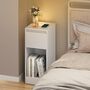 Slim Bedside Table Charging Station LED, thumbnail 1 of 6