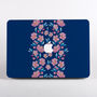 Blossoms In Pink And Blue Mac Book Case, thumbnail 1 of 3