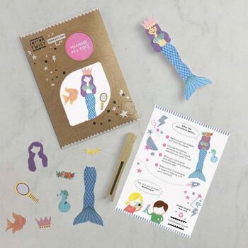 Personalised Birthday Girl Mermaid Gift Set, 9 of 12