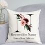 Personalised Reserved For Nanny Cushion, thumbnail 1 of 2