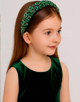 Enchanted Emerald With A Pink Satin Drawstring Bag // Ages Six To Adult, 2 of 3
