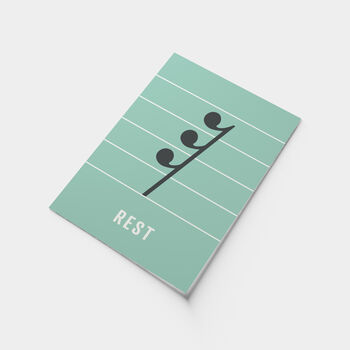 Note Rest Print | 32nd Note, 4 of 10