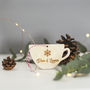 Personalised Cup Christmas Tree Decoration, thumbnail 1 of 2