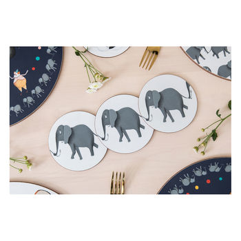 Marching Elephant Placemat, 2 of 4