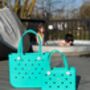 Summer Beach Crocbagg Three Sizes 20+ Colours Leopard Print, thumbnail 4 of 12