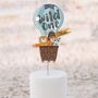 Personalised Wooden Wild One Cake Topper Kids Birthday, thumbnail 1 of 3