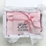 Personalised Pink Cellular Baby Blanket, thumbnail 6 of 12
