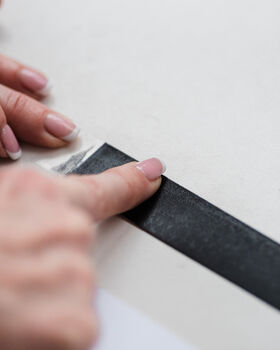 Silver Fold Fingerprint Heart Necklace, 5 of 8