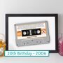 20th Birthday Print Birth Date Songs Gift Year 2006, thumbnail 1 of 12