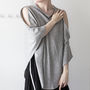 Personalised Open Shoulder Fine Knit Poncho, thumbnail 5 of 9