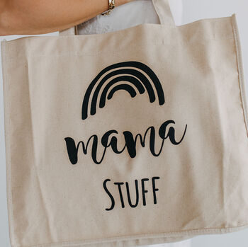 Mama Stuff Tote Bag New Mum Baby Shower Gift, 3 of 10