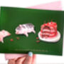 Funny Pig Valentines Card, thumbnail 1 of 5