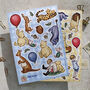 Winnie The Pooh Vinyl Sticker Sheet Set, thumbnail 4 of 8