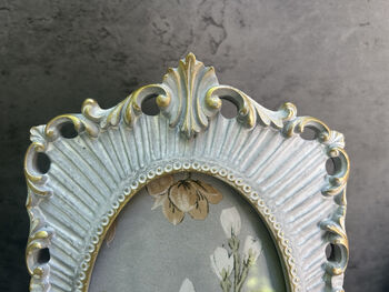 Aged Grey And Gold Splayed Photo Frame 6x4 Inch, 4 of 9