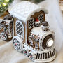 Traditional Gingerbread Steam Train Ornament, thumbnail 3 of 3