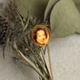 Gold Personalised Lapel Pin Brooch With Photograph, thumbnail 3 of 7