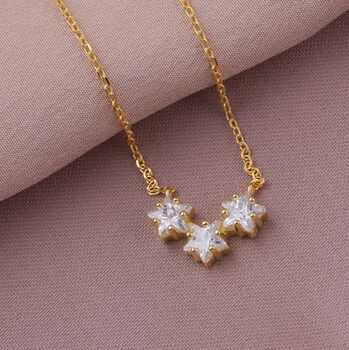 30th Birthday Stars Necklace Sterling Silver, 6 of 7