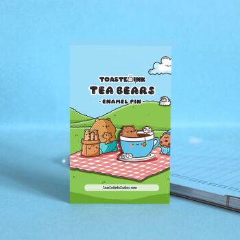 Tea Bears Enamel Pin, 5 of 5