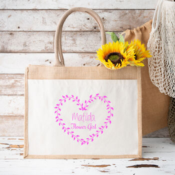 Personalised Flower Girl Gift Bag, 2 of 2