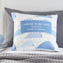 Whales Personalised Cushion, thumbnail 3 of 4